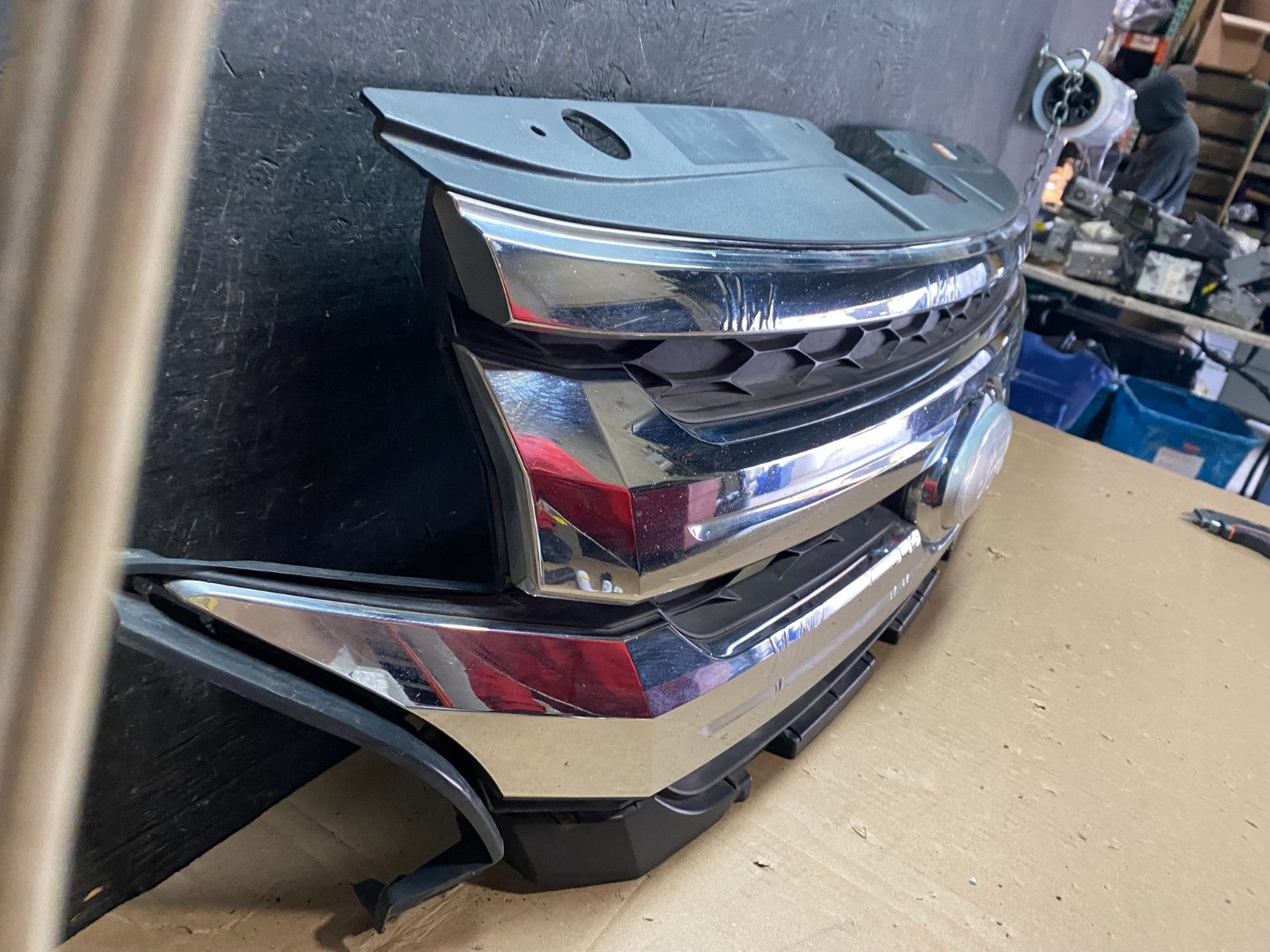 2011 2012 2013 Ford Edge Front Upper Chrome Grille Grill U0153 GD2