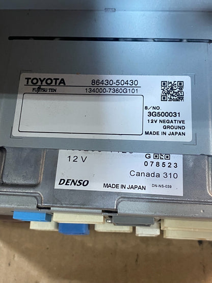 2010 - 2012 Lexus LS460 AM FM Radio Receiver 6 Disc CD Player AE7710 DW6