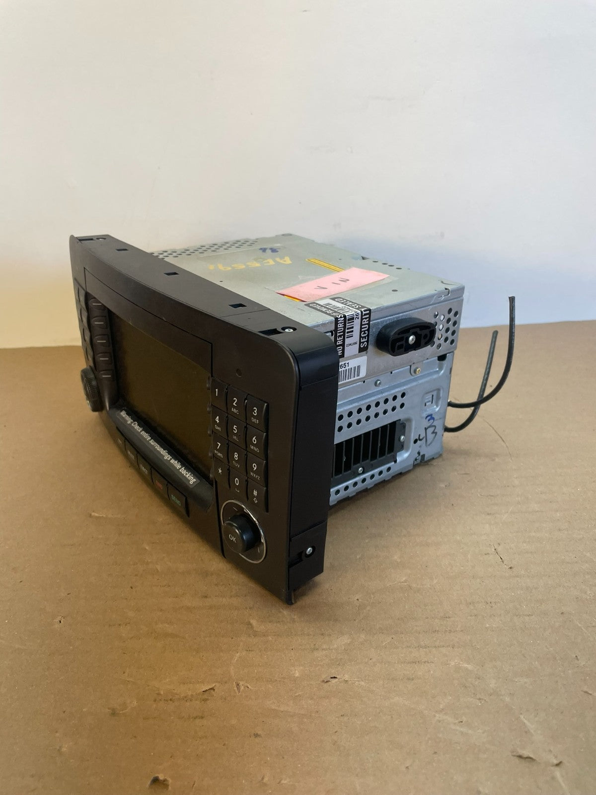 2006 2007 2008 Mercedes ML350 GL450 Radio Navigation Screen Display af5591 DG2