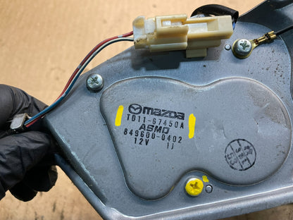2007 to 2015 Mazda CX-9 CX9 Windshield Rear Wiper Motor v9054 DG6