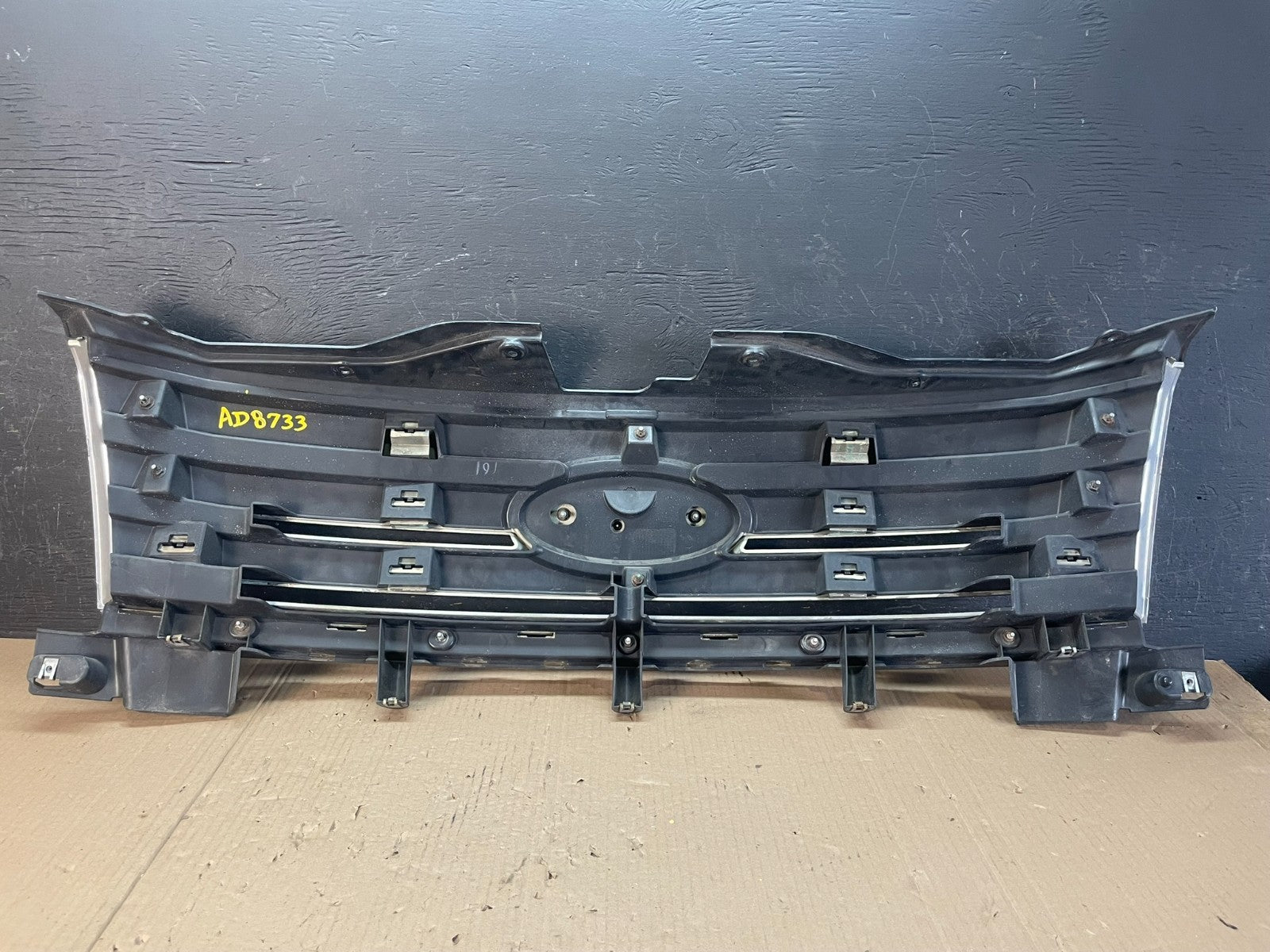 2007 2008 2009 2010 Ford Edge Front Upper Chrome Grill Grille ad8733 DG5