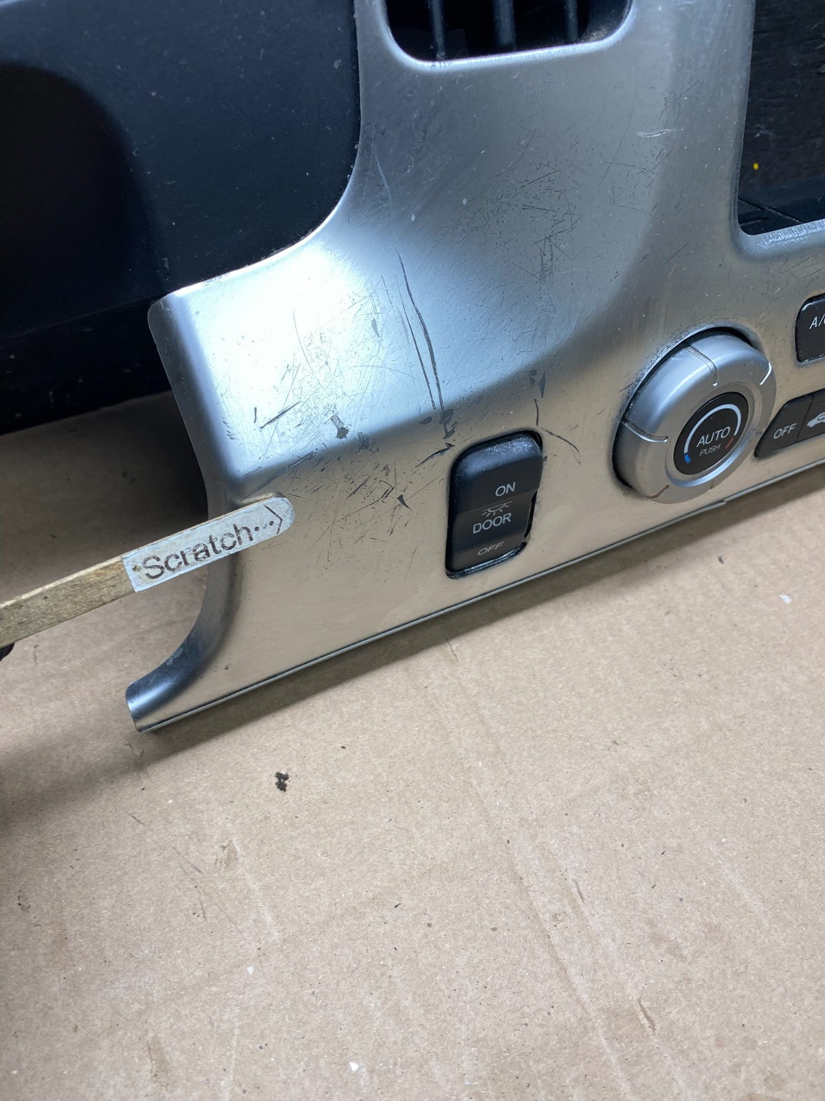 2006 to 2014 Honda Ridgeline Speedometer Radio Cluster Bezel Trim Oem Z0058 DG1