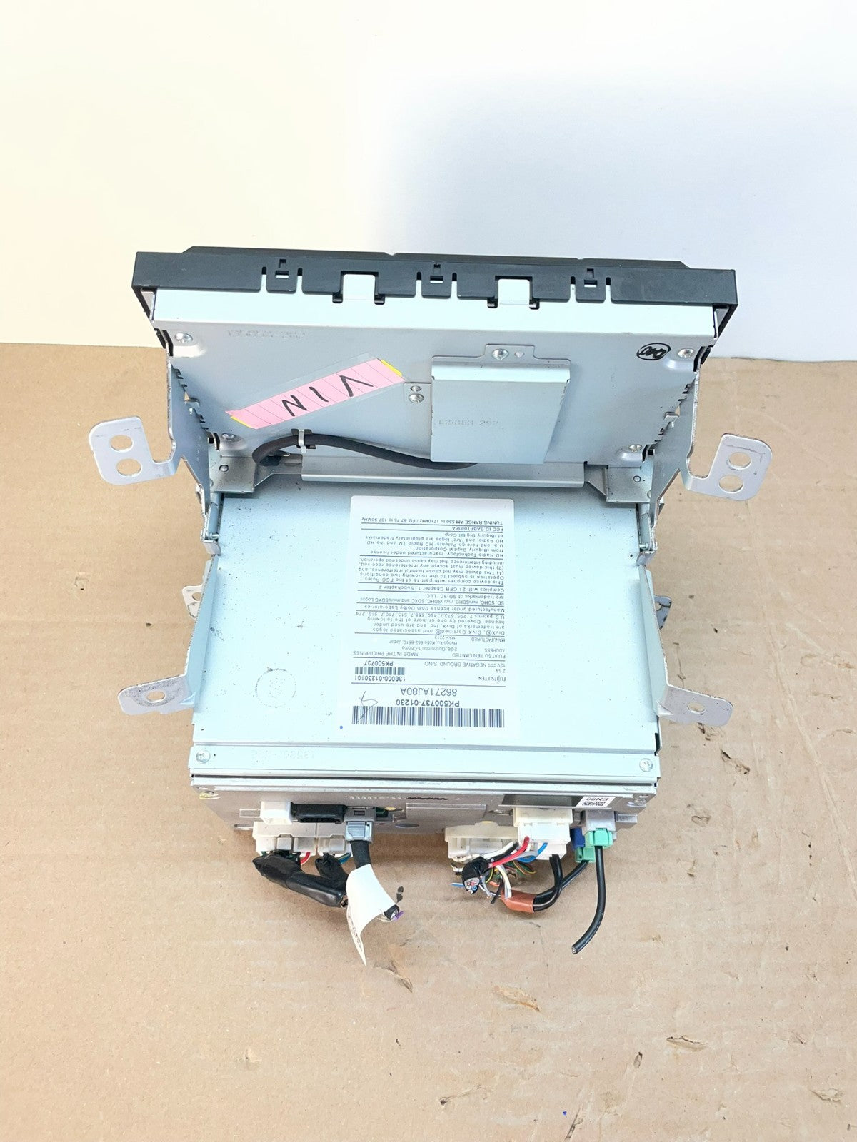 2013 2014 Subaru Legacy Am Fm Cd Player Radio Screen Display AI0565 DG8