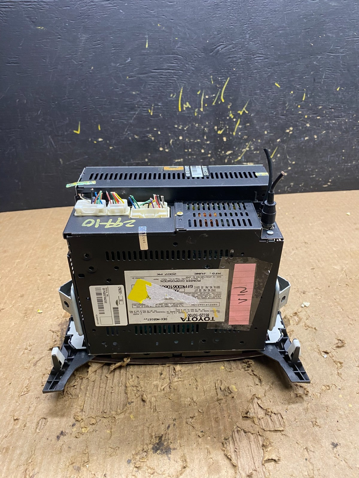 2007 - 2009 Lexus LS460 AM FM Radio Receiver 6 Disc CD Player OEM Z9710 DG5