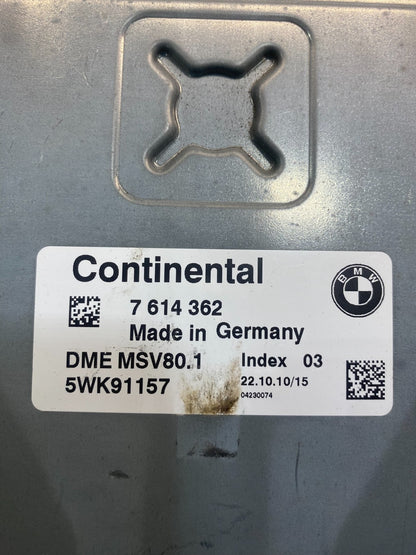 2007 - 2011 BMW 328i 528i E90 ECM ECU Engine Computer 7614362 AC4520 DG2
