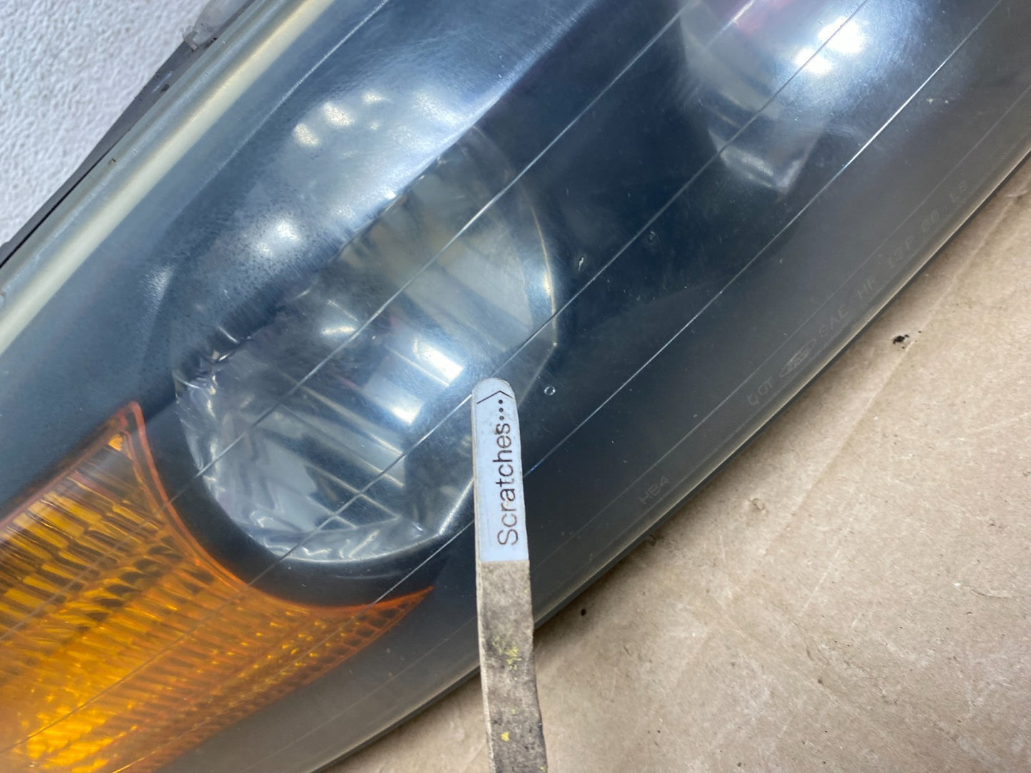 2000 to 2002 Lincoln Ls Right Passenger RH Side Headlight Halogen AE4946 DW3