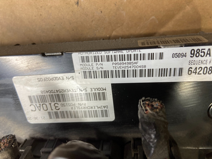 2008 Dodge Charger 300 5.7L Engine Control ECM P05094985AF L3608 DG2