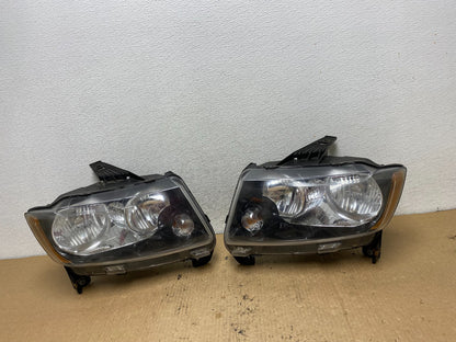 2011-2013 Jeep Grand Cherokee Left+Right Halogen Headlights AG2404 DW0