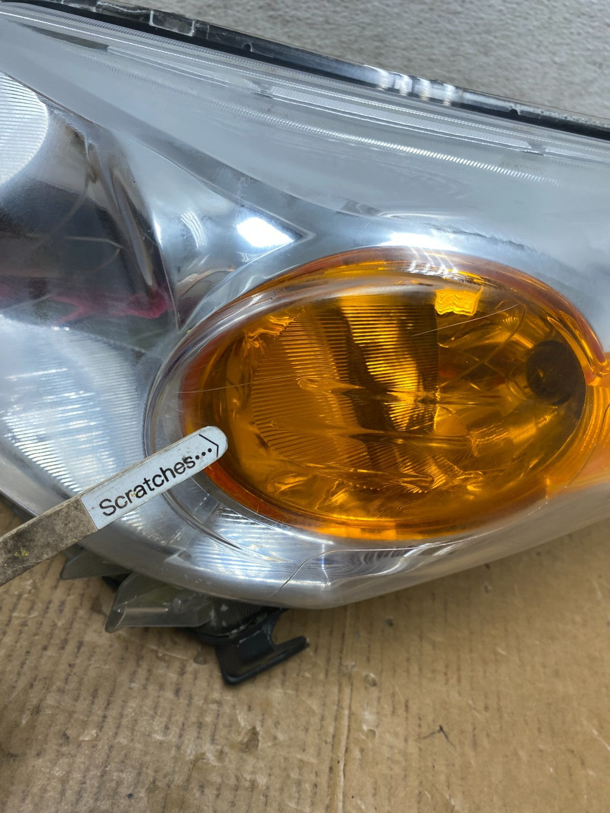 2008 to 2014 Scion xD Left Driver LH Halogen Headlight DEPO AE0565 DW3