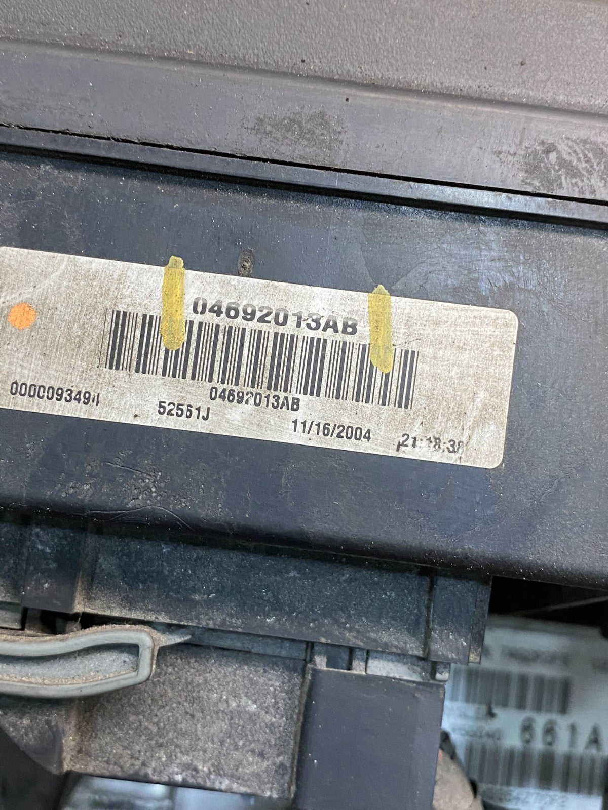 2004 2005 Dodge Durango Fusebox Fuse Box Relay Body BCM Control Module AH50874