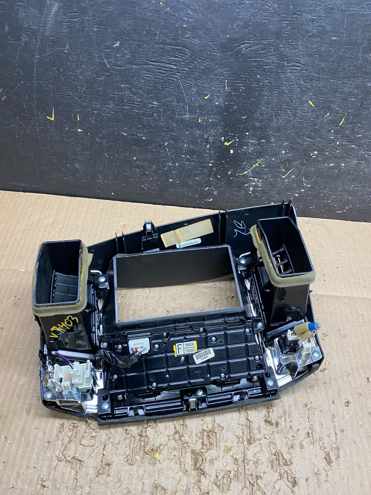 2011 2012 2013 Nissan Maxima Radio Audio Panel Control Bezel Trim  v7403 DG3
