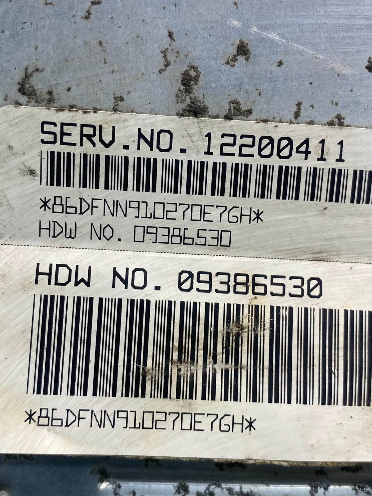 2001-2002 Silverado Tahoe Engine Computer Module 12200411 ECM ECU AF6830 DW2