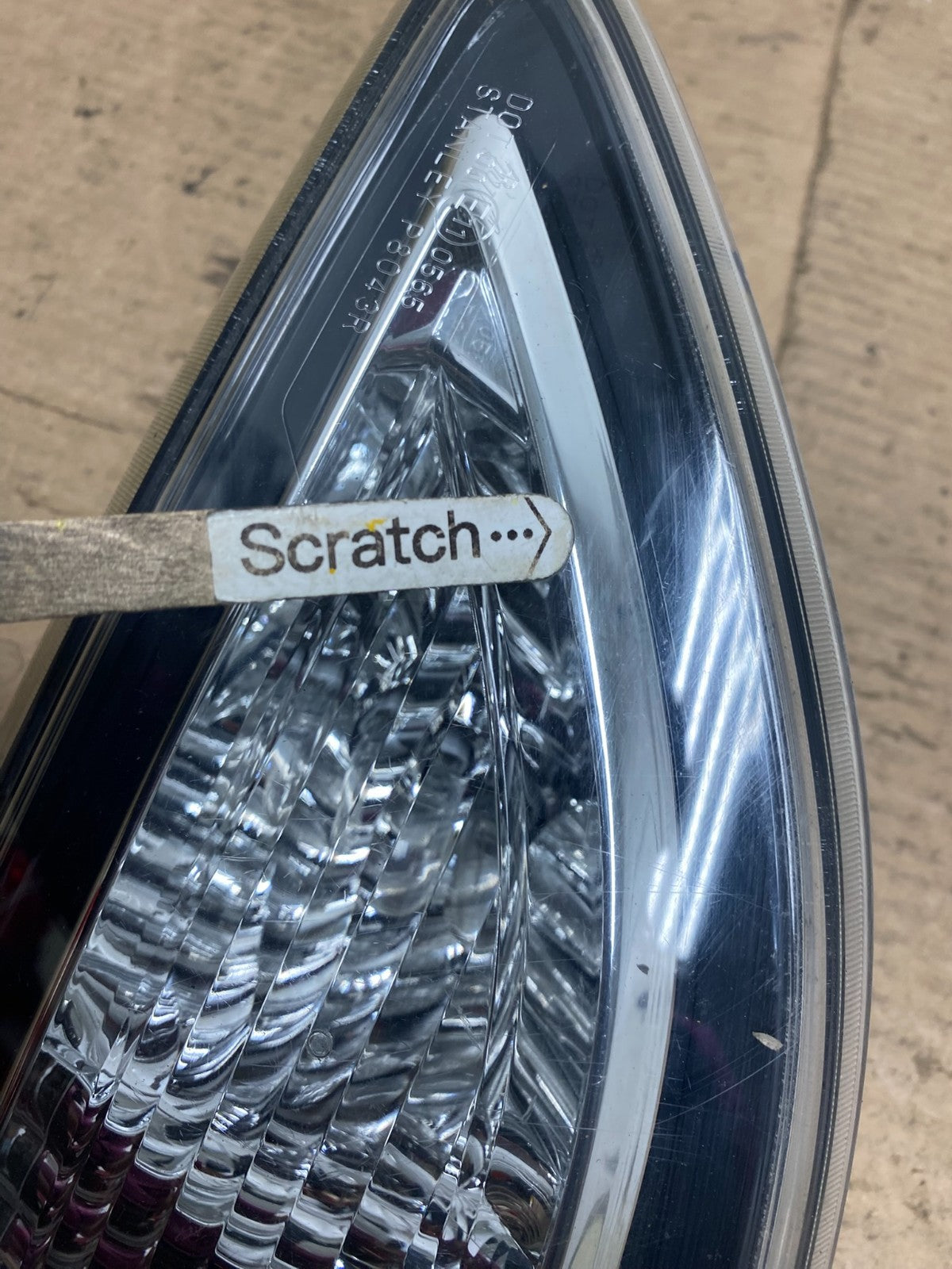 Sedan 2010 - 2013 Mazda 3 Right Passenger RH Side Inner Tail Light OEM P4160 DW3