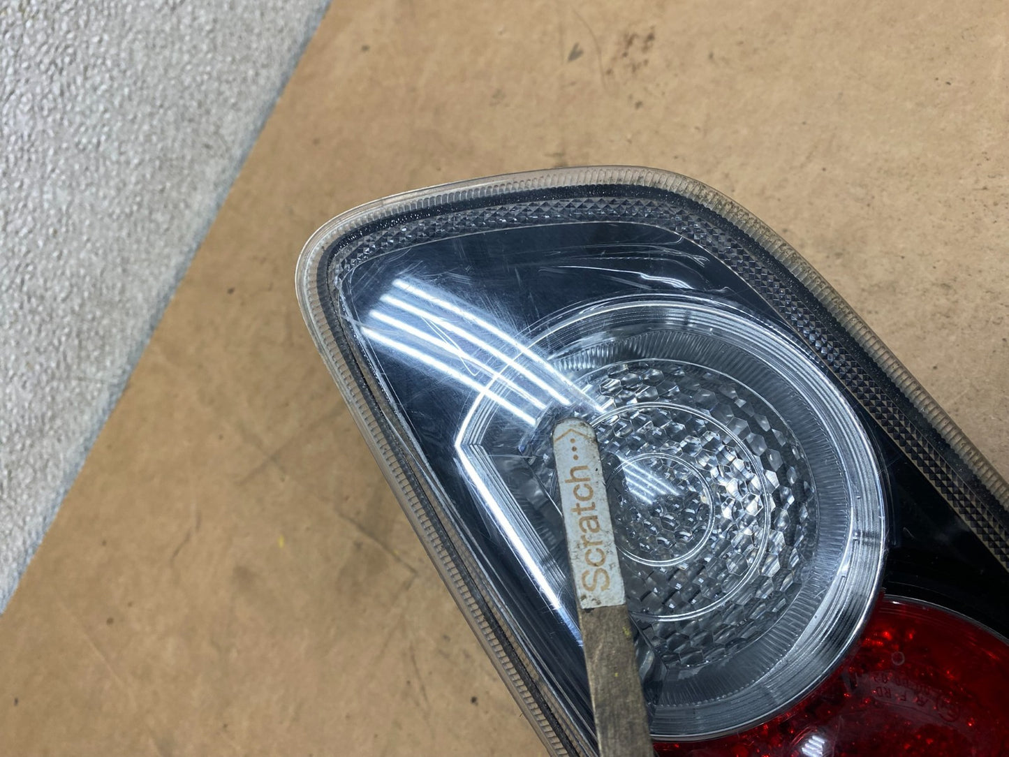 2008-2015 Mitsubishi Lancer Evo 10 X Left Driver Inner Tail Light OEM X3735 DW4