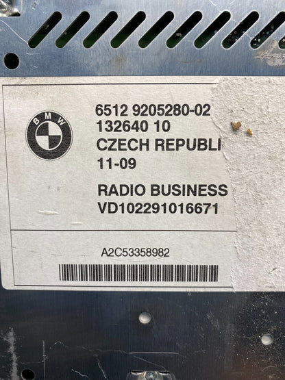 2007-2010 BMW X3 Radio Stereo CD Player Receiver AM/FM Audio Unit AH7410 DG6