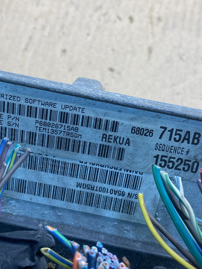 2007 Jeep Grand Cherokee Commander 3.7L Engine Computer ECU PCM AH3366 DG2