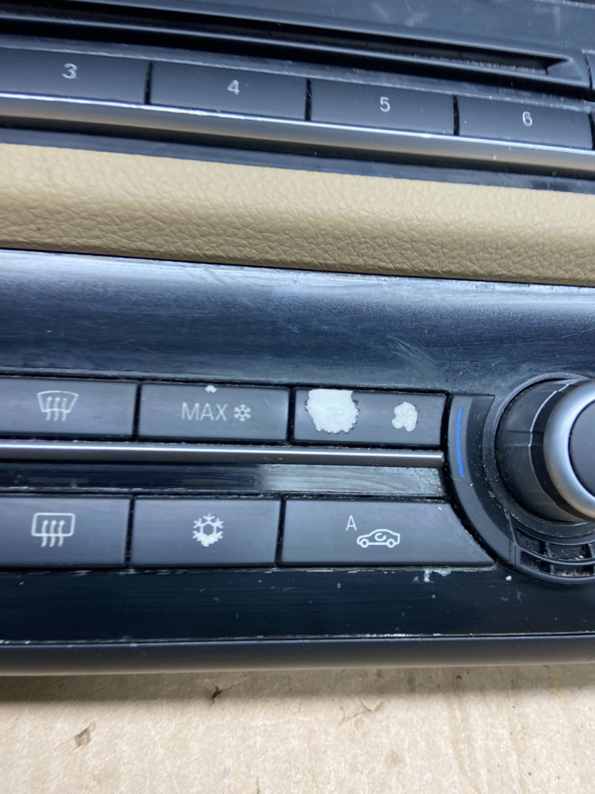 2011-2015 BMW F10 535i 550i Heater Ac Climate Radio Stereo Control OEM x6326 DG1