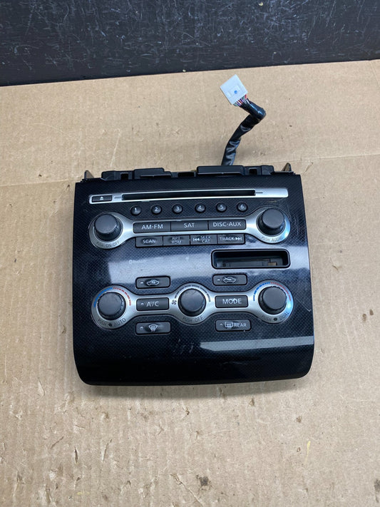 2010-2013 Nissan Maxima Center Console Climate Control Radio Bezel AC6310 DG0