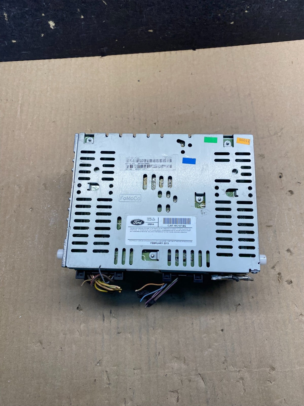 2013 2014 2015 Ford Escape Radio Receiver ID cj5t-19c107-bg AI5054 DW4