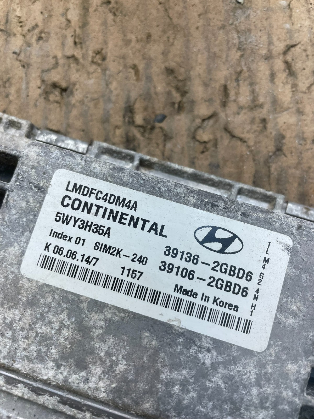 2014 to 2015 Hyundai Tucson Engine Computer Ecu Pcm Ecm Pcu Oem s4898 DG3