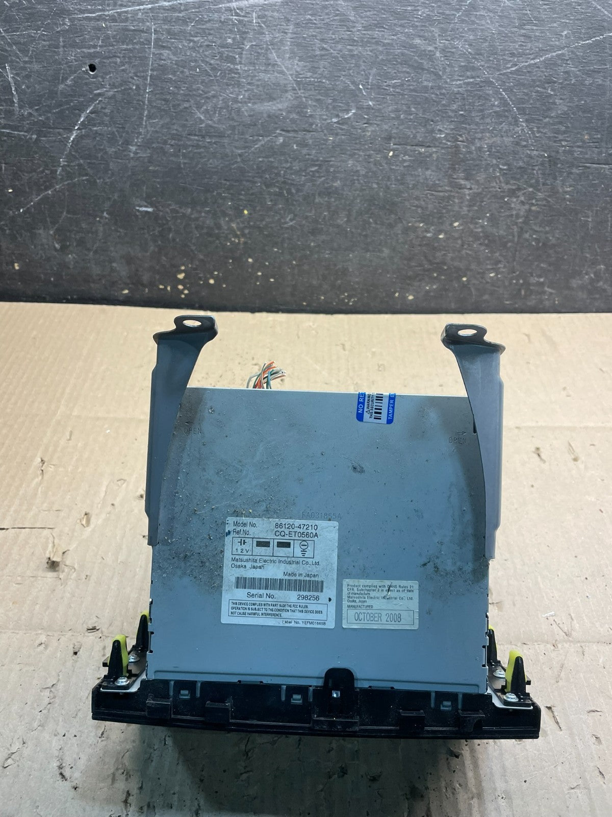 2006 to 2009 Toyota Prius OEM Radio AM/FM CD Player Oem X8477DG11