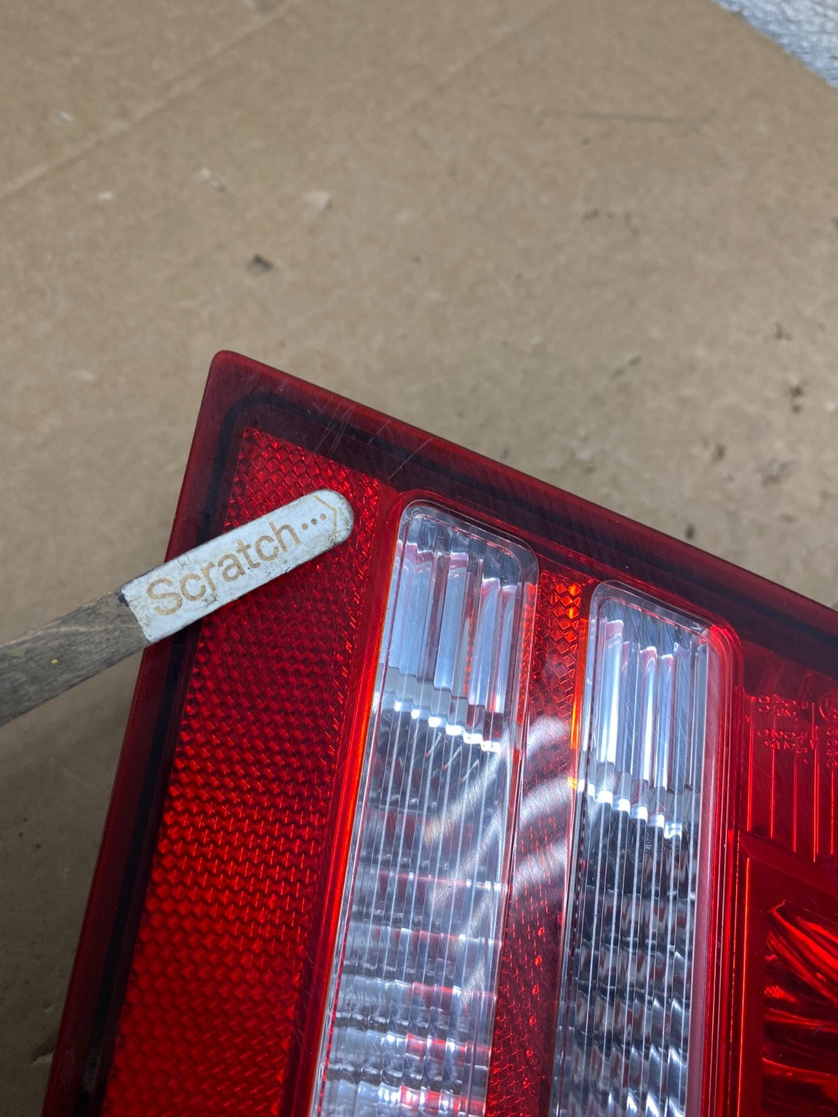 2009 2010 2011 Dodge Journey Right Passenger Rh Tail Light Inner Oem V0506 DW4