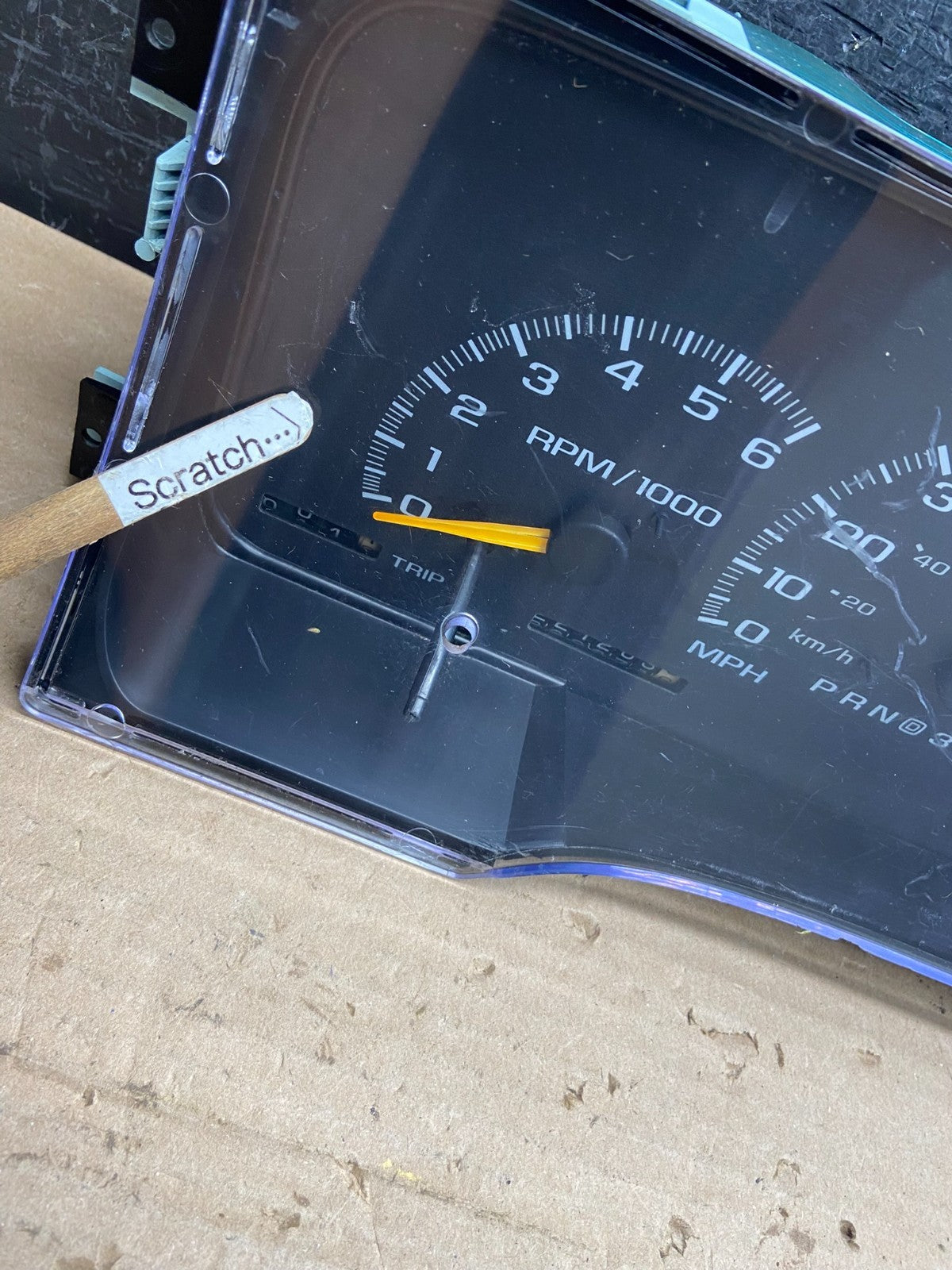 1995 to 1999 Chevrolet Silverado Suburban Cluster Gauge Speedometer AG02962