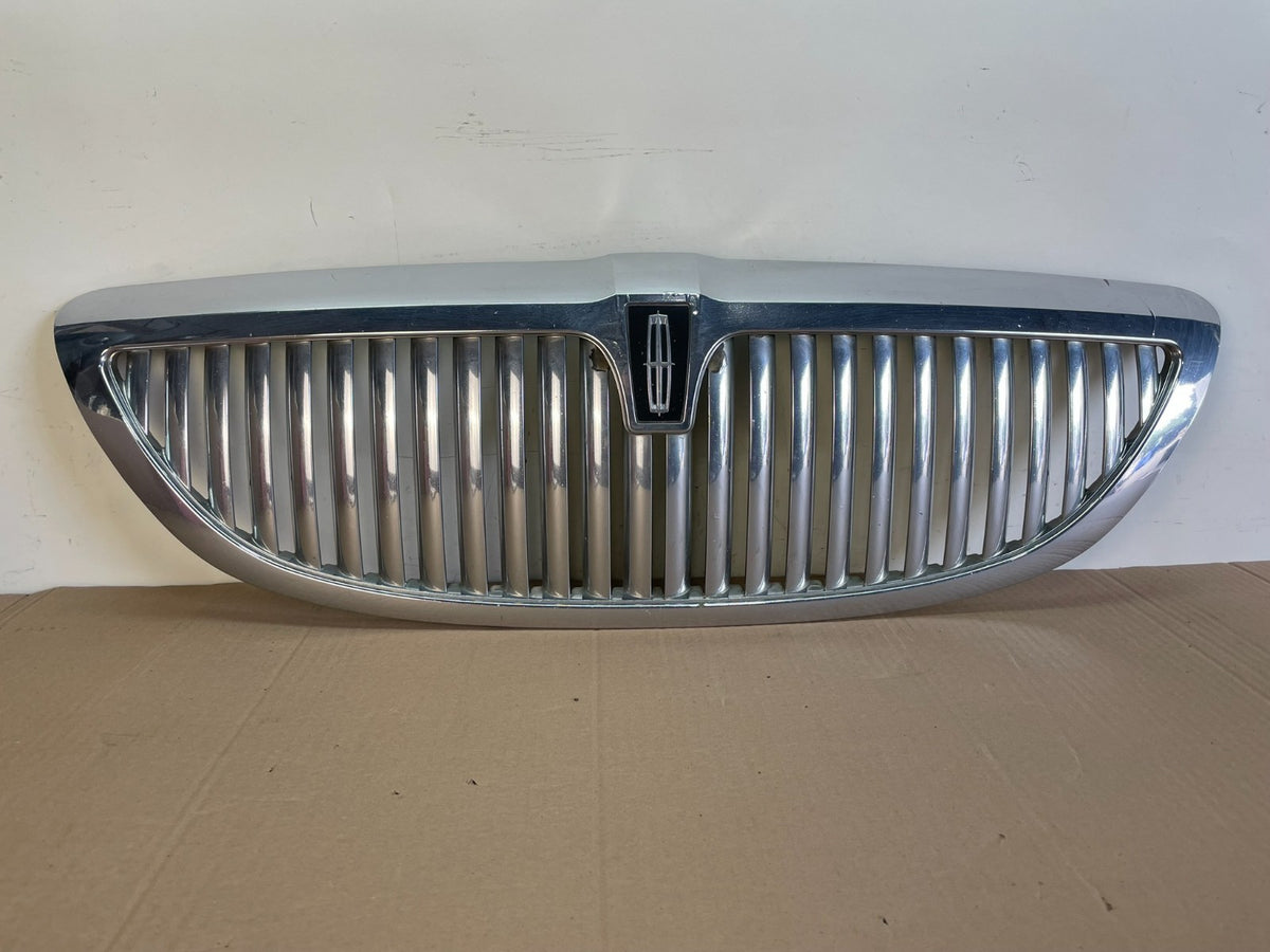 2003 to 2011 Lincoln Town Car Front Upper Grille Grill Chrome W/Emblem AH6459 DG0