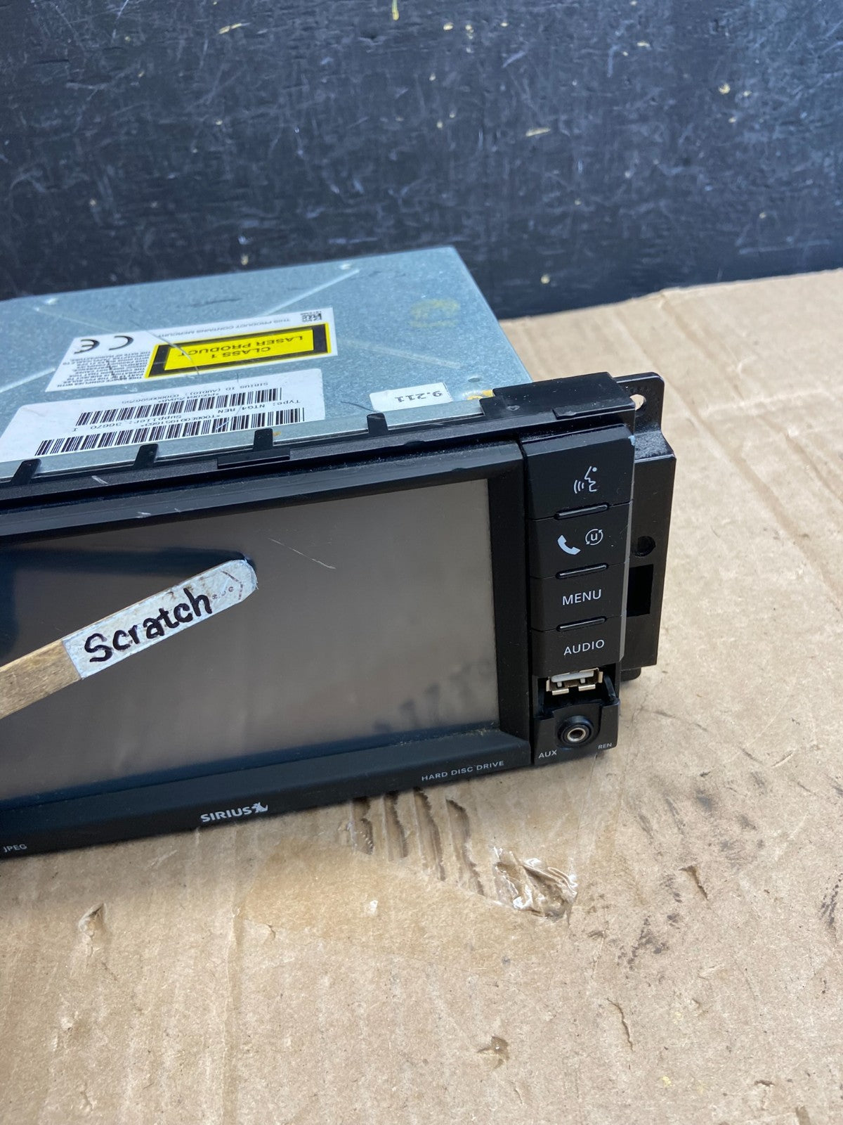 2008 2013 Jeep Dodge Chrysler Screen Display CD Player Satellite Radio AE1713 DG1