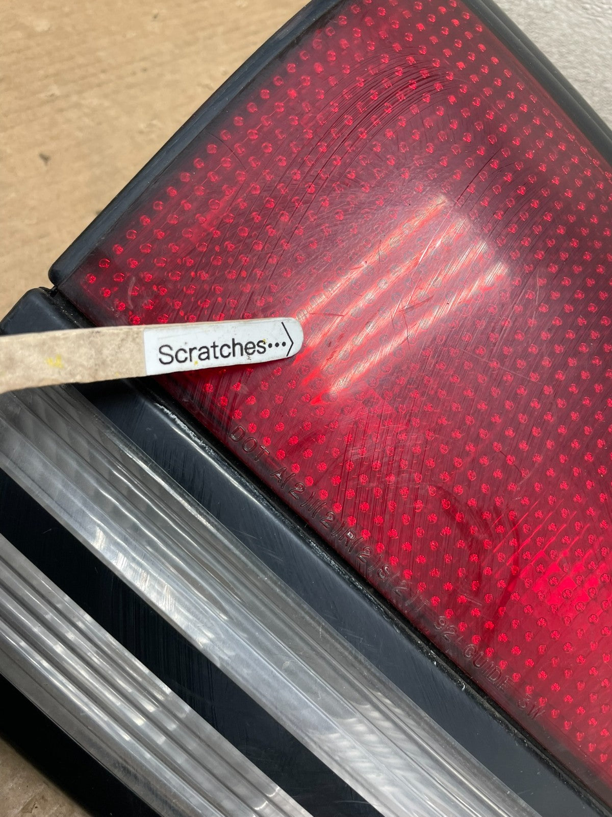 1992 to 1997 Oldsmobile Cutlass Right Passenger RH Side Tail Light AA65593