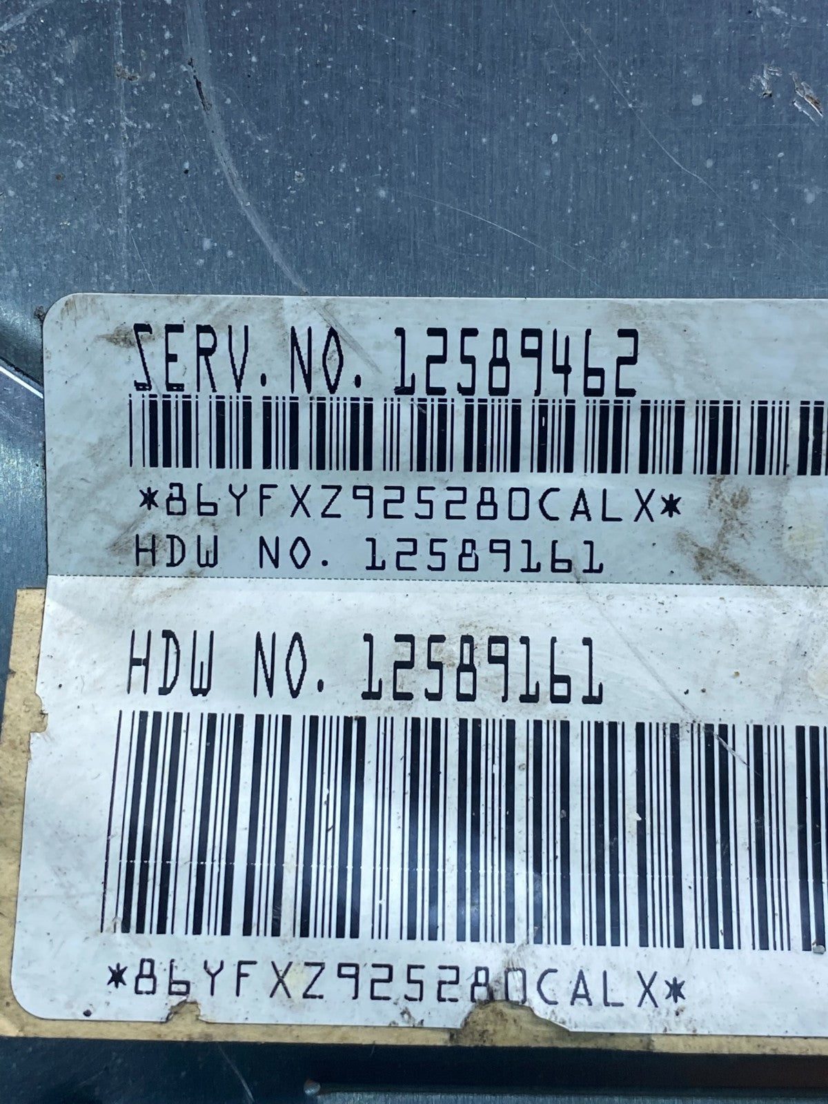 2003-2006 Chevrolet Tahoe Silverado Engine Control Module ECM ECU AG9589 DG2