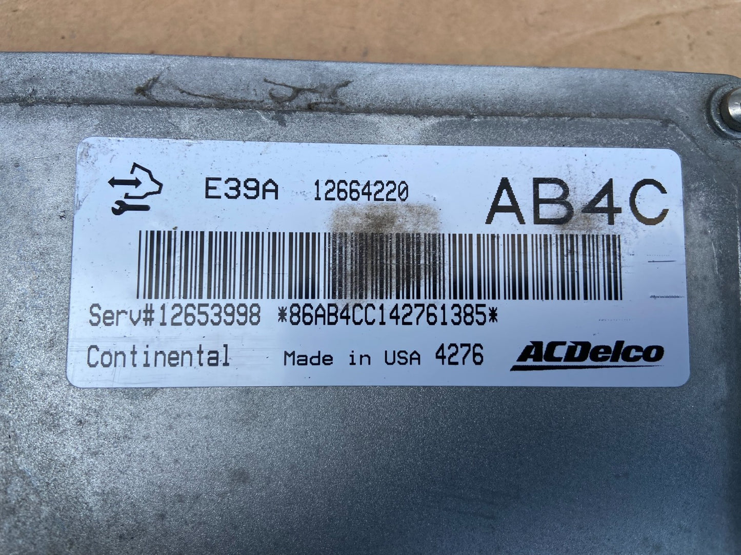 2013 to 2016 Chevrolet Impala Ecu Engine Control Module Unit Ecm ad2927 DG2
