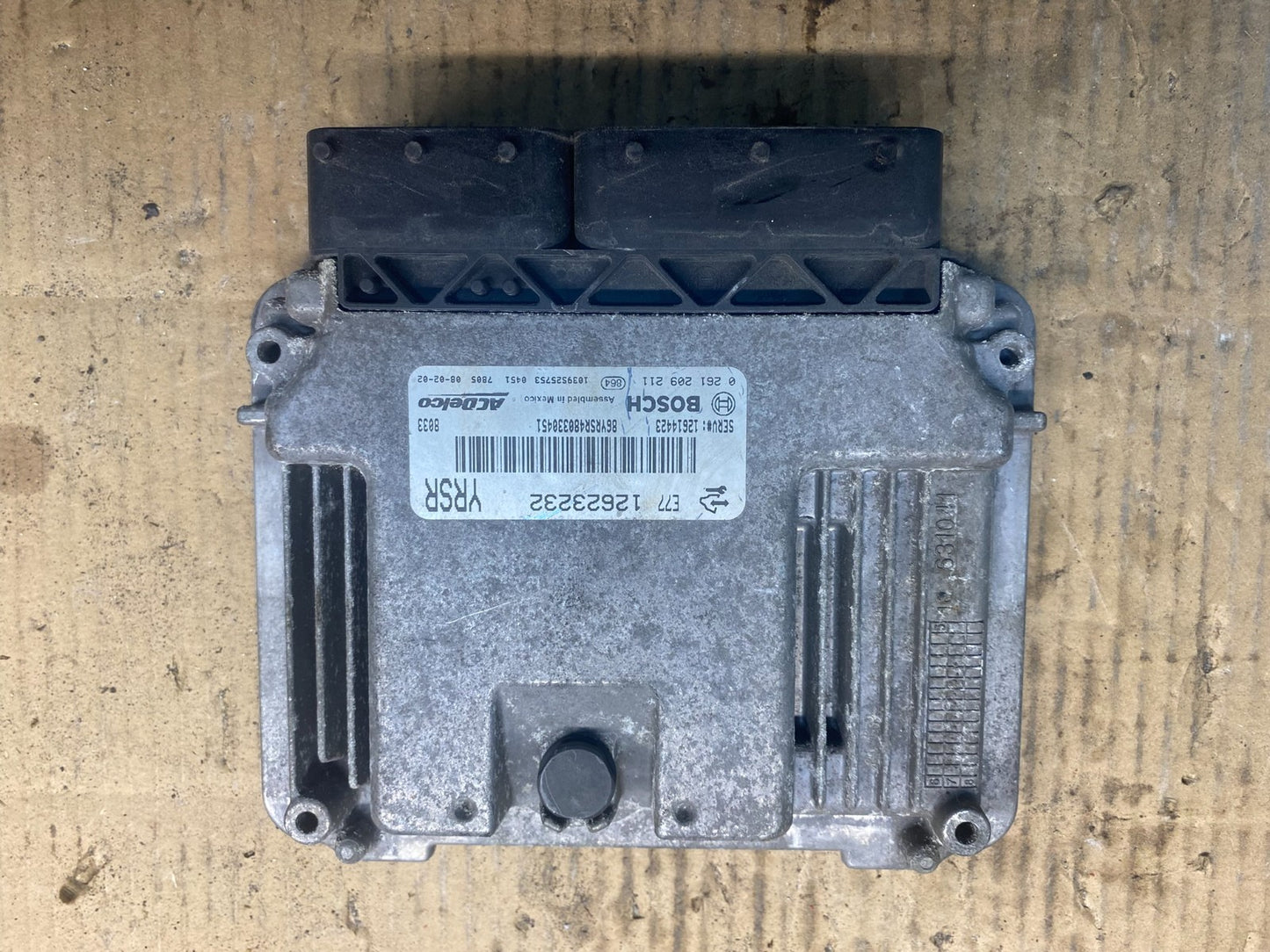 2008 2009 Cadillac CTS Engine Computer ECU Control Module ECM AD1462 DG0