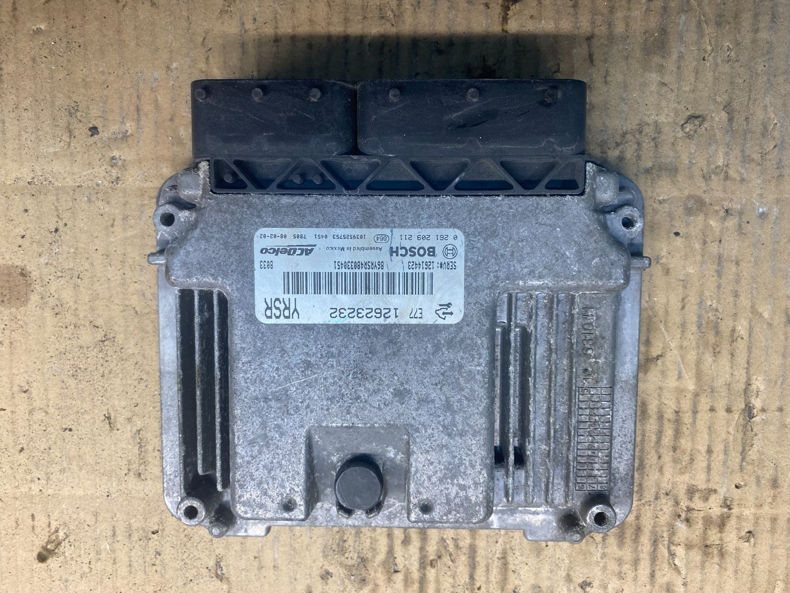 2008 2009 Cadillac CTS Engine Computer ECU Control Module ECM AD1462 DG0