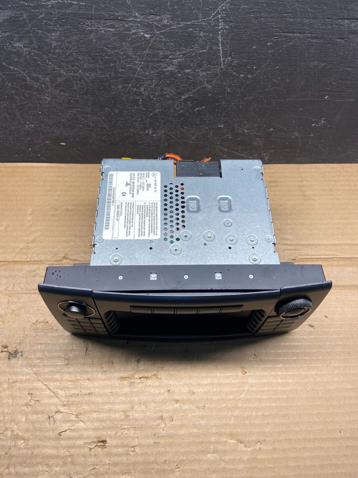 2006 2007 2008 Mercedes ML350 GL450 Radio Navigation Screen Display AE4550 DG4