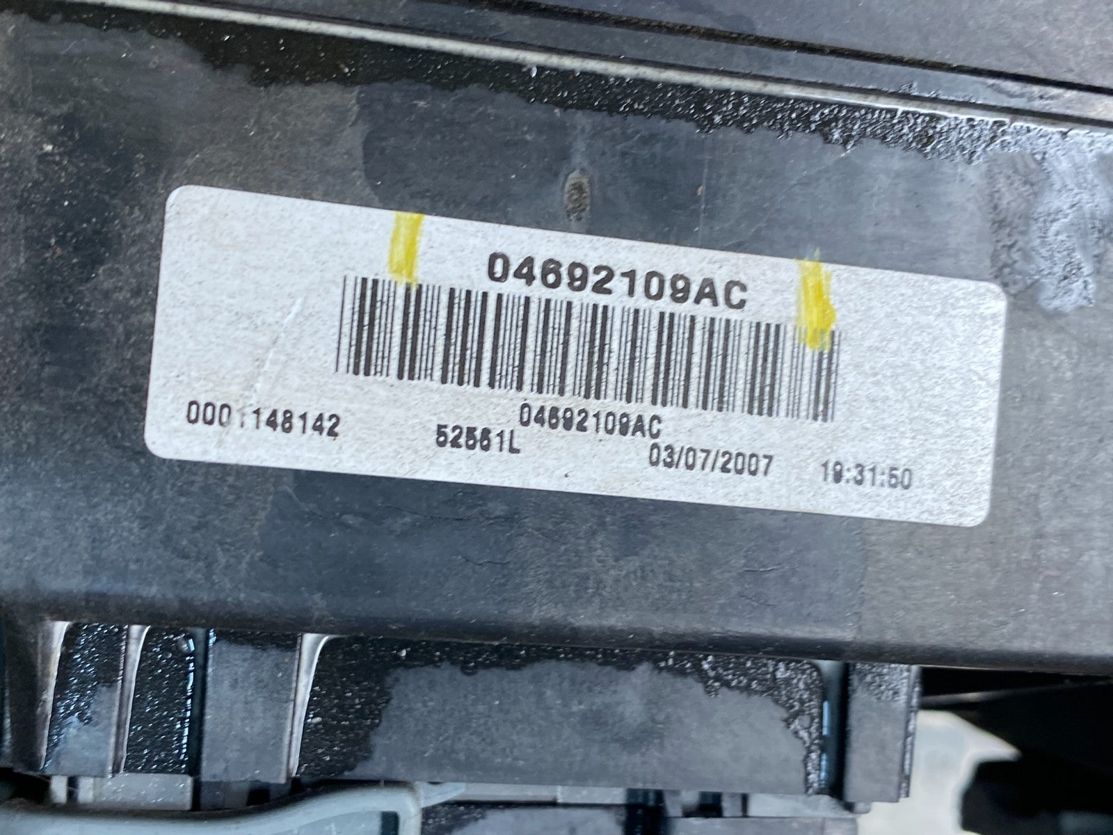 2007 Jeep Grand Cherokee Fuse Box BCM Body Control Module Oem S8807 DG6