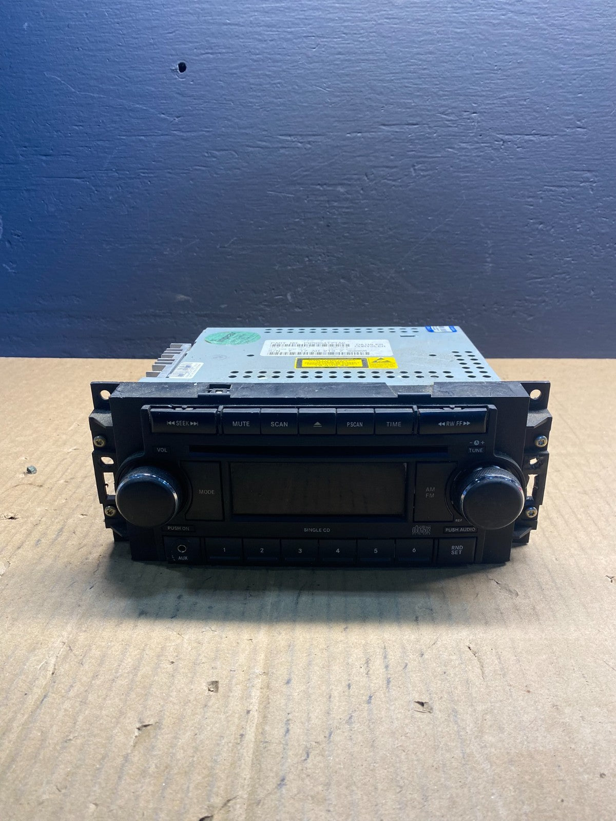 2005-2009 Chrysler Dodge Jeep Ram Radio CD MP3 AUX Receiver ab4322 DG0