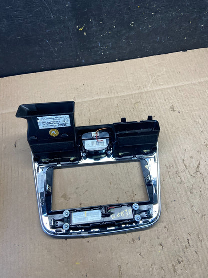 2011-2014 Chrysler 200 Dash Radio Bezel Trim Clock Hazard Bezel Q0878 DG4