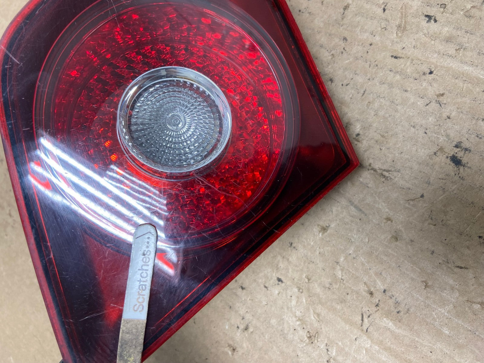 2008-2010 Volkswagen Jetta Sedan Left Driver Inner Tail Light AG2240 LK3