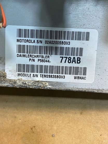 2004 Jeep Grand Cherokee 4.7L ECM ECU Engine Control Computer Modul ah6998 DG2