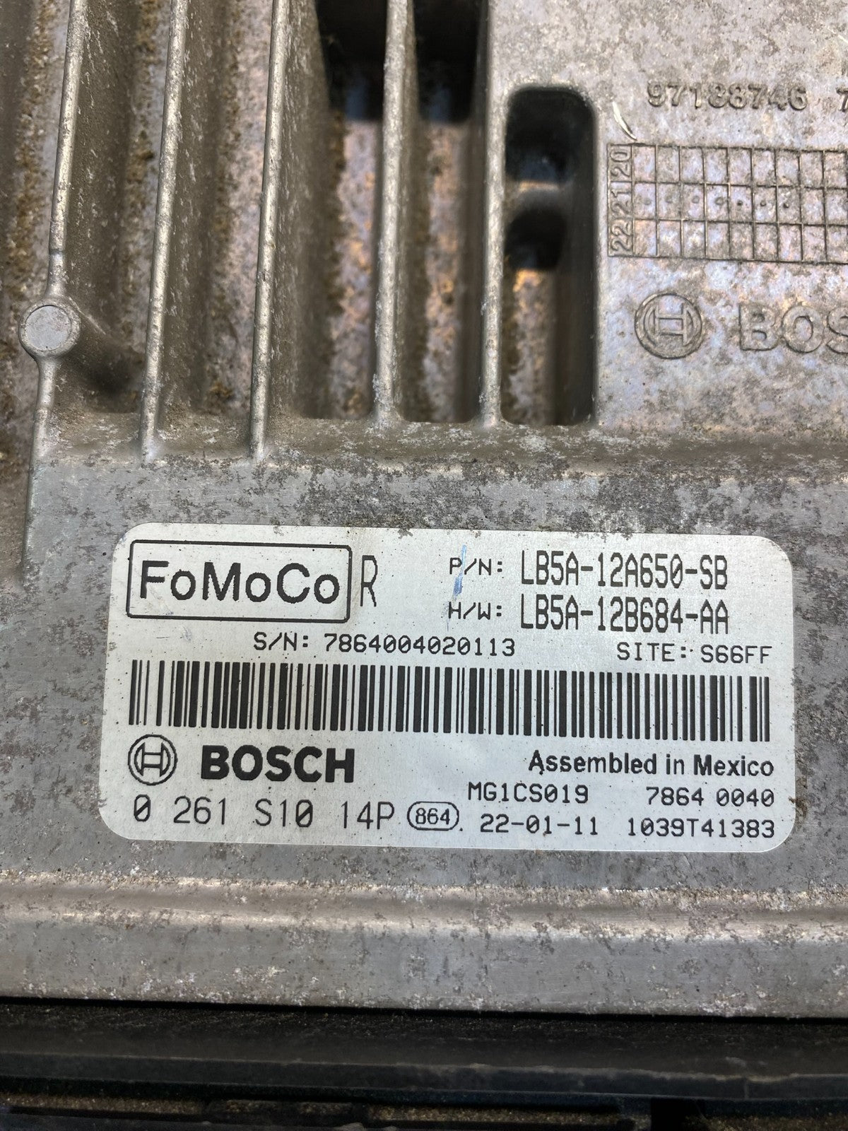 2020 2021 2022 Ford Explorer 3.3L Engine Control ECU Computer Module AD4872 DG2