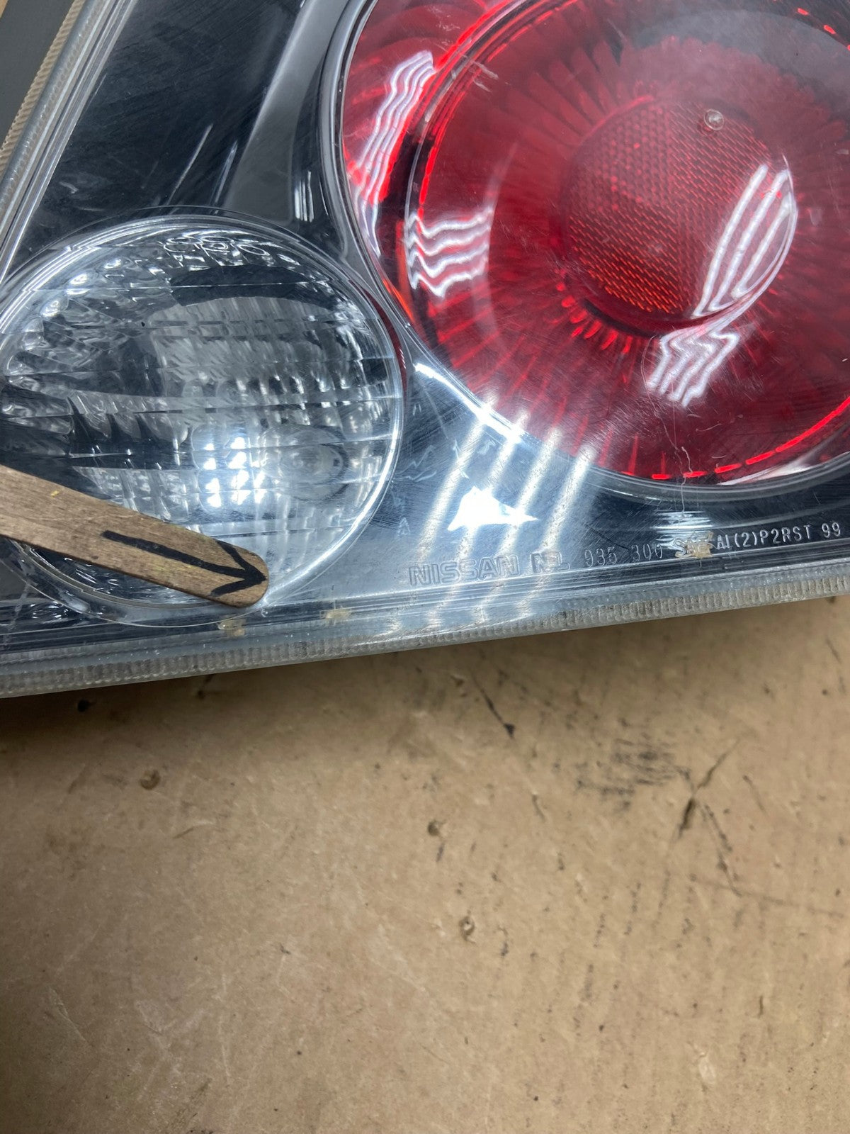 2005 to 2006 Nissan Altima Tail Light Right Passenger RH Side AD2848 LK4