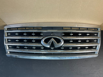 2008 to 2010 Infiniti QX56 Front Upper Chrome Grill Grille AC1911 DG0