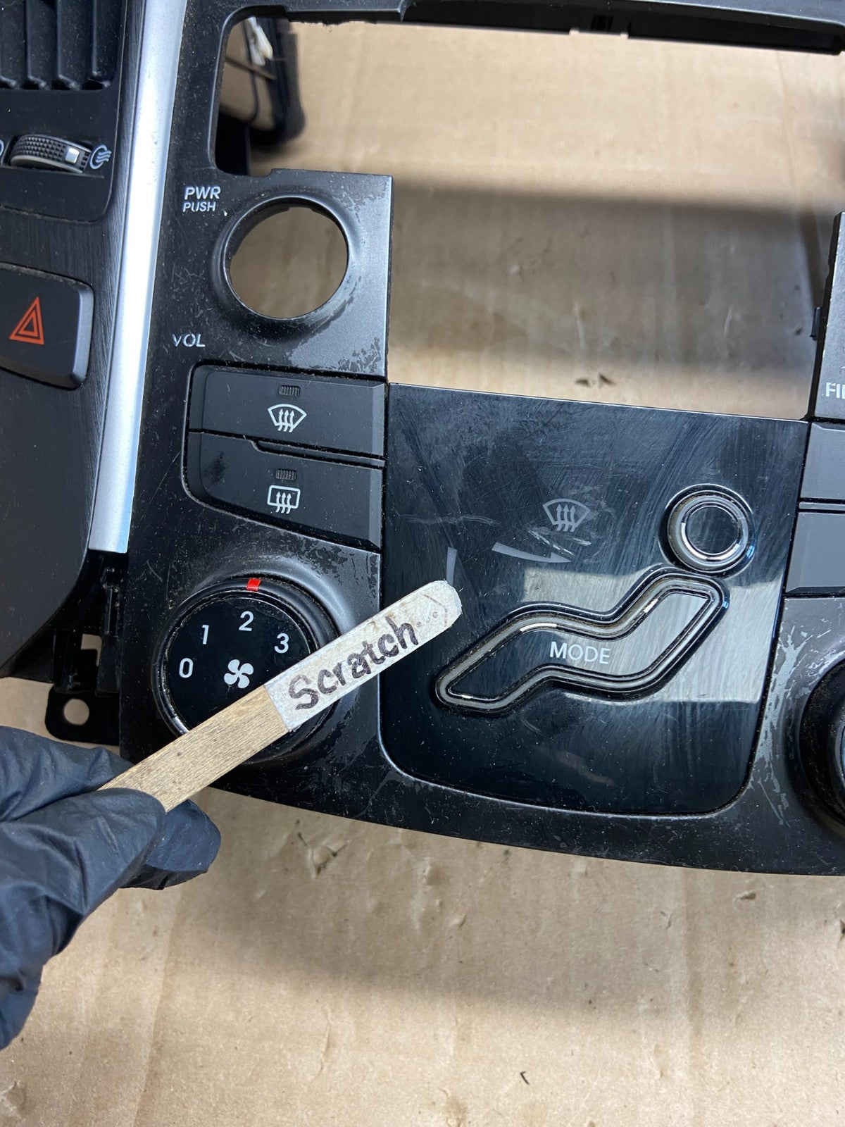 2011 - 2014 Hyundai Sonata Center Radio Climate Control Air Vent Bezel AD7126 DG3