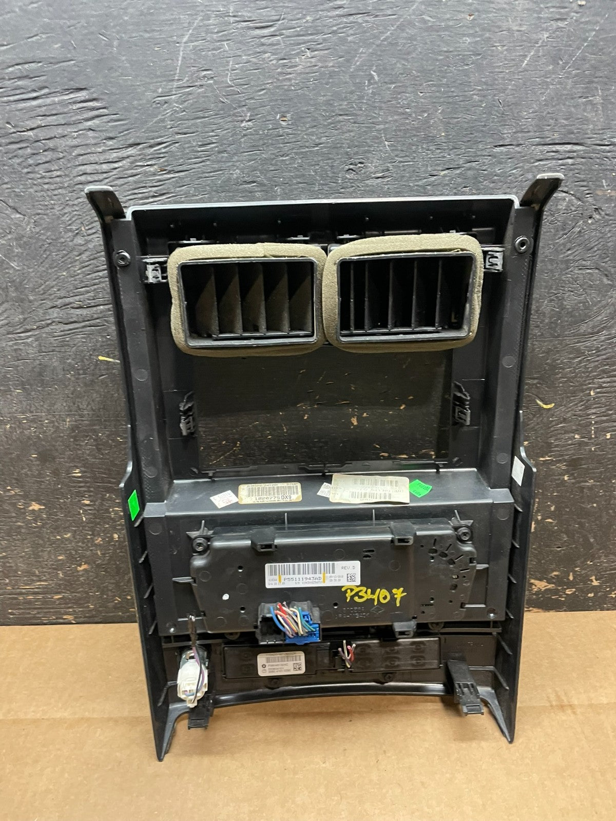 2008 to 2012 Jeep Liberty Dash Climate Temperature Control Radio Bezel aa9007 DG6