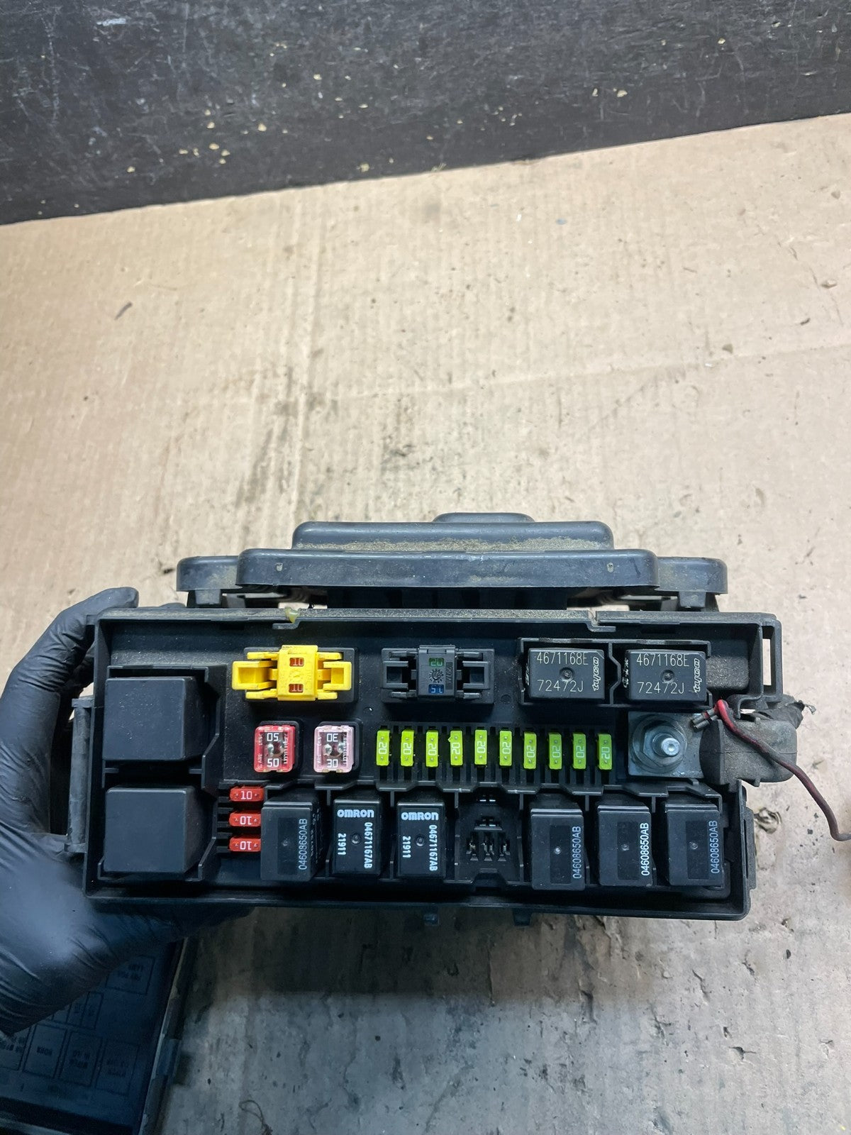 2009 Jeep Grand Cherokee Fuse Box Relay Panel BCM Body Control Module T7456 DG5