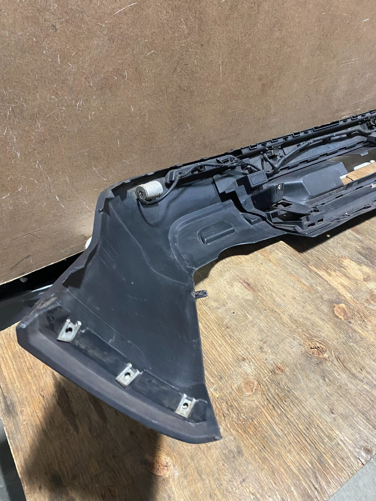 Damaged 2020 to 2023 Ford Explorer Police Interceptor Rear Bumper Cover AE36565