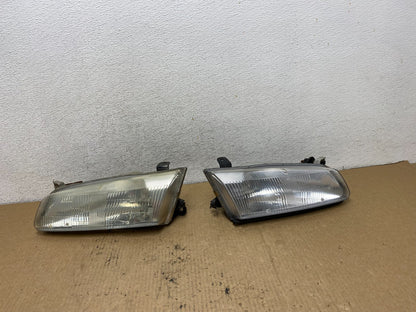 1997 1998 1999 Toyota Camry Left+Right Side Set Halogen Headlights AG2251 DW0