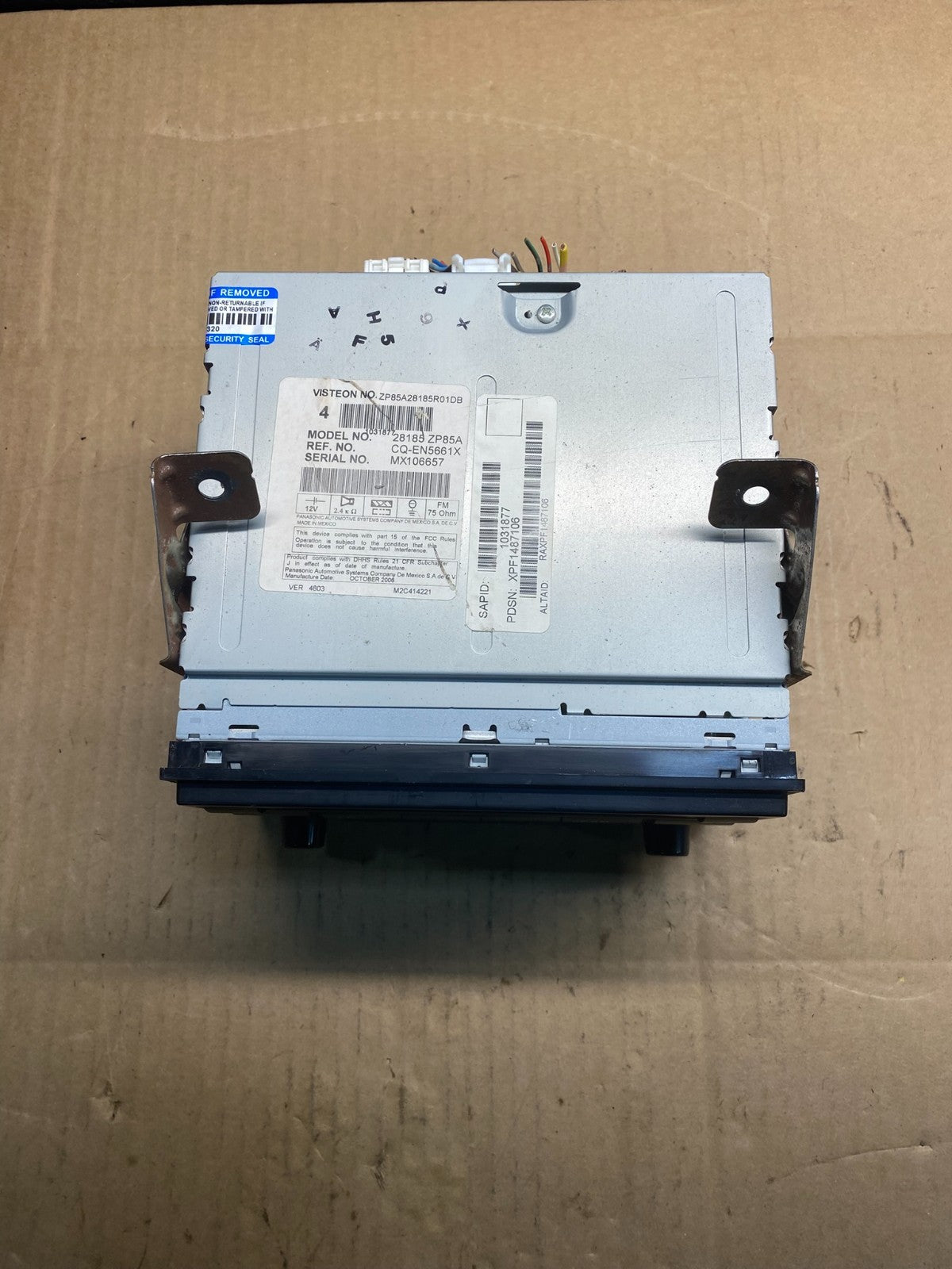 2005 - 2007 Nissan Pathfinder Am Fm Cd Player Radio Bose Receiver Oem AB7447 DG3