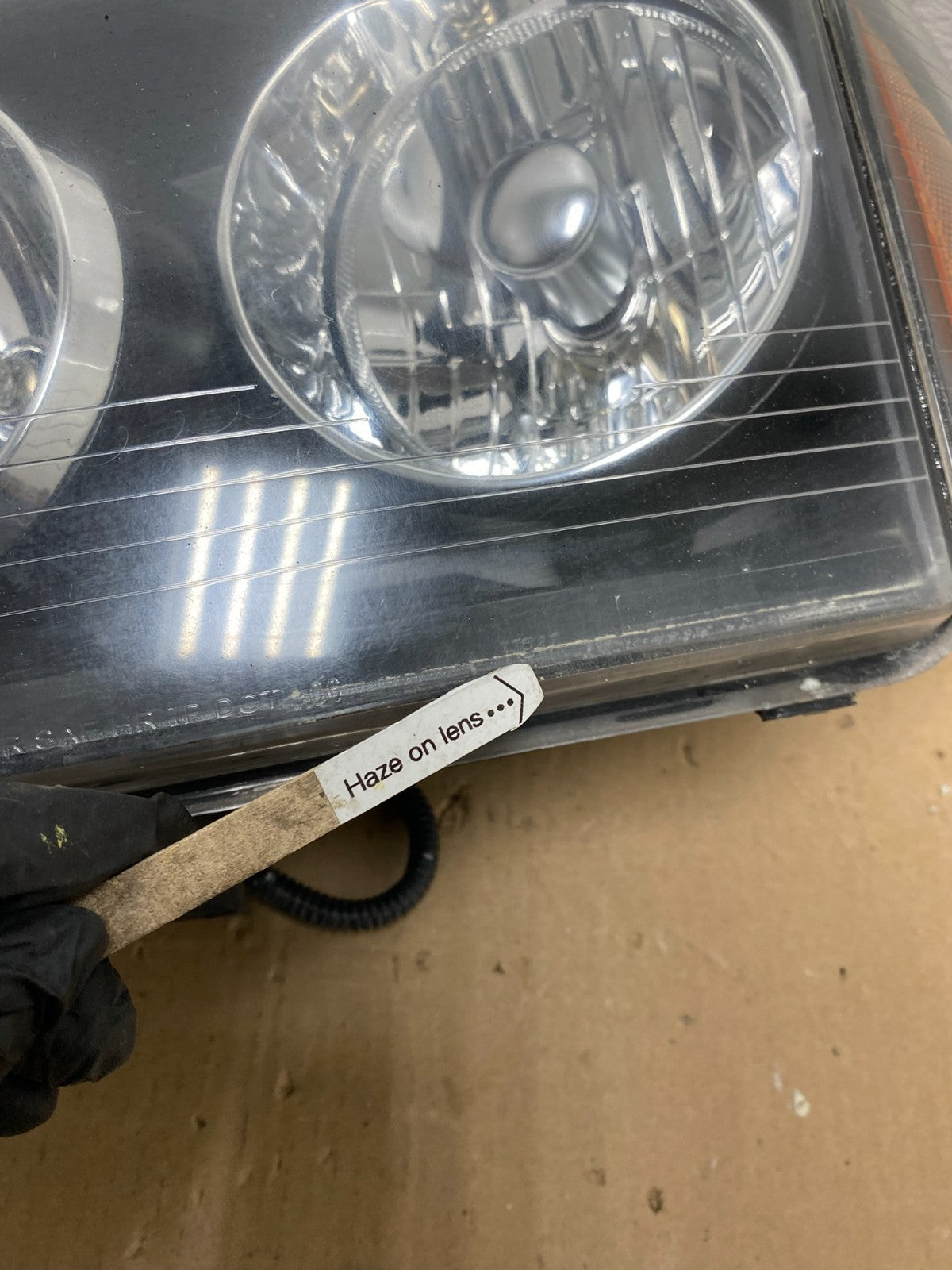 2006-2010 Dodge Charger Left Driver LH Side Halogen Headlight AD6477 DW3